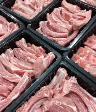 한돈 등갈비 1kg